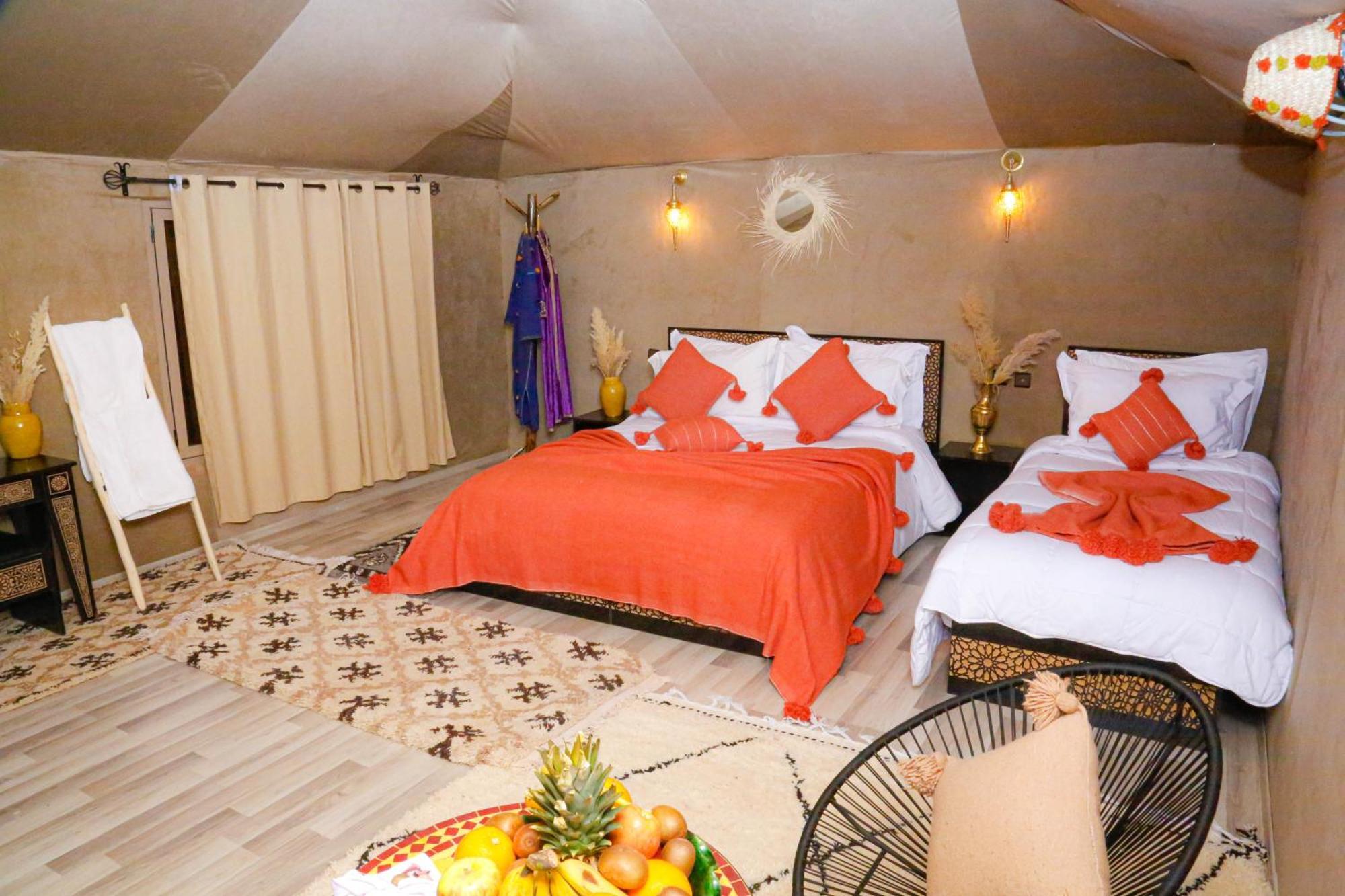 Hassan Luxury Camp เมอร์ซูกา ภายนอก รูปภาพ