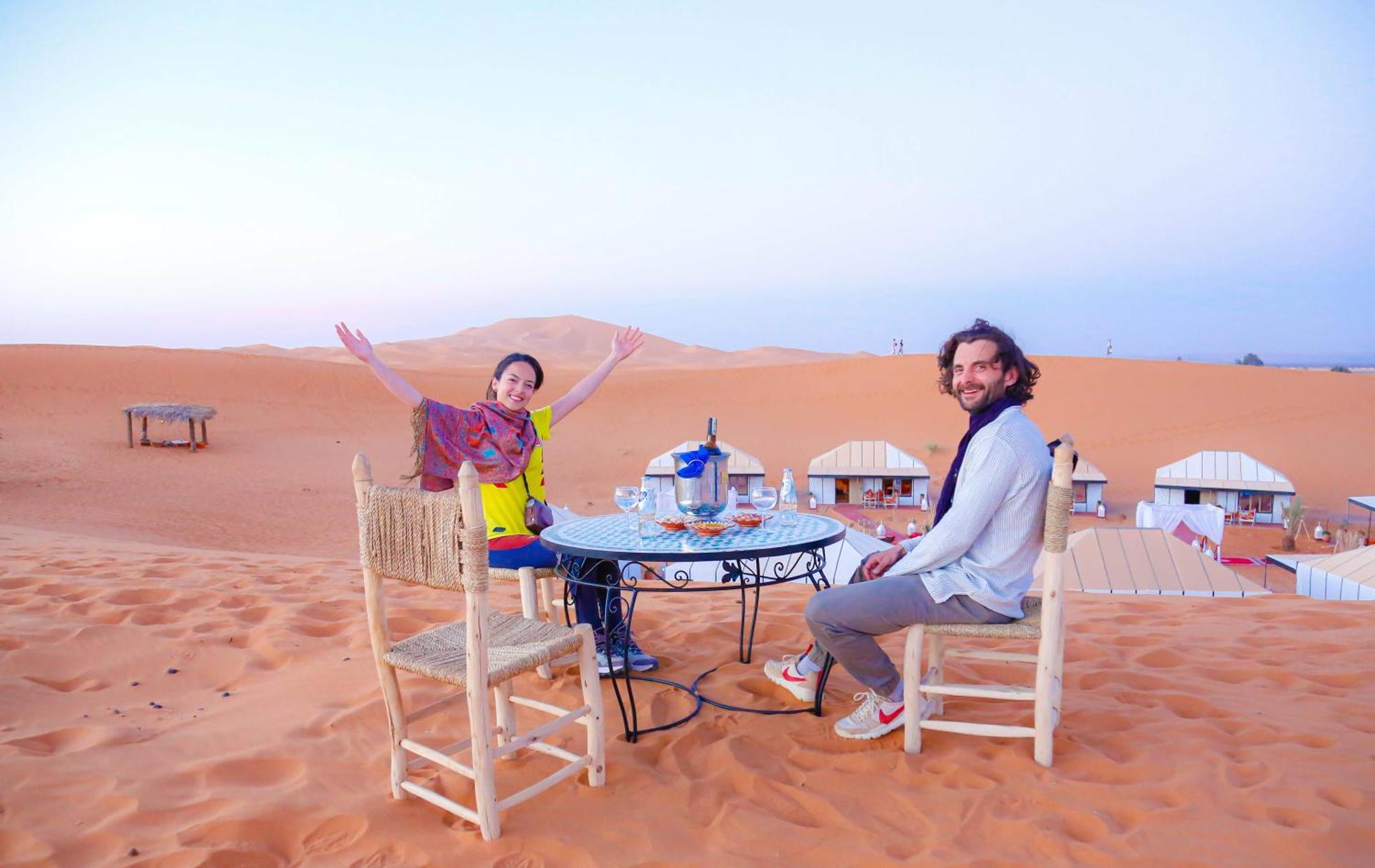 Hassan Luxury Camp เมอร์ซูกา ภายนอก รูปภาพ