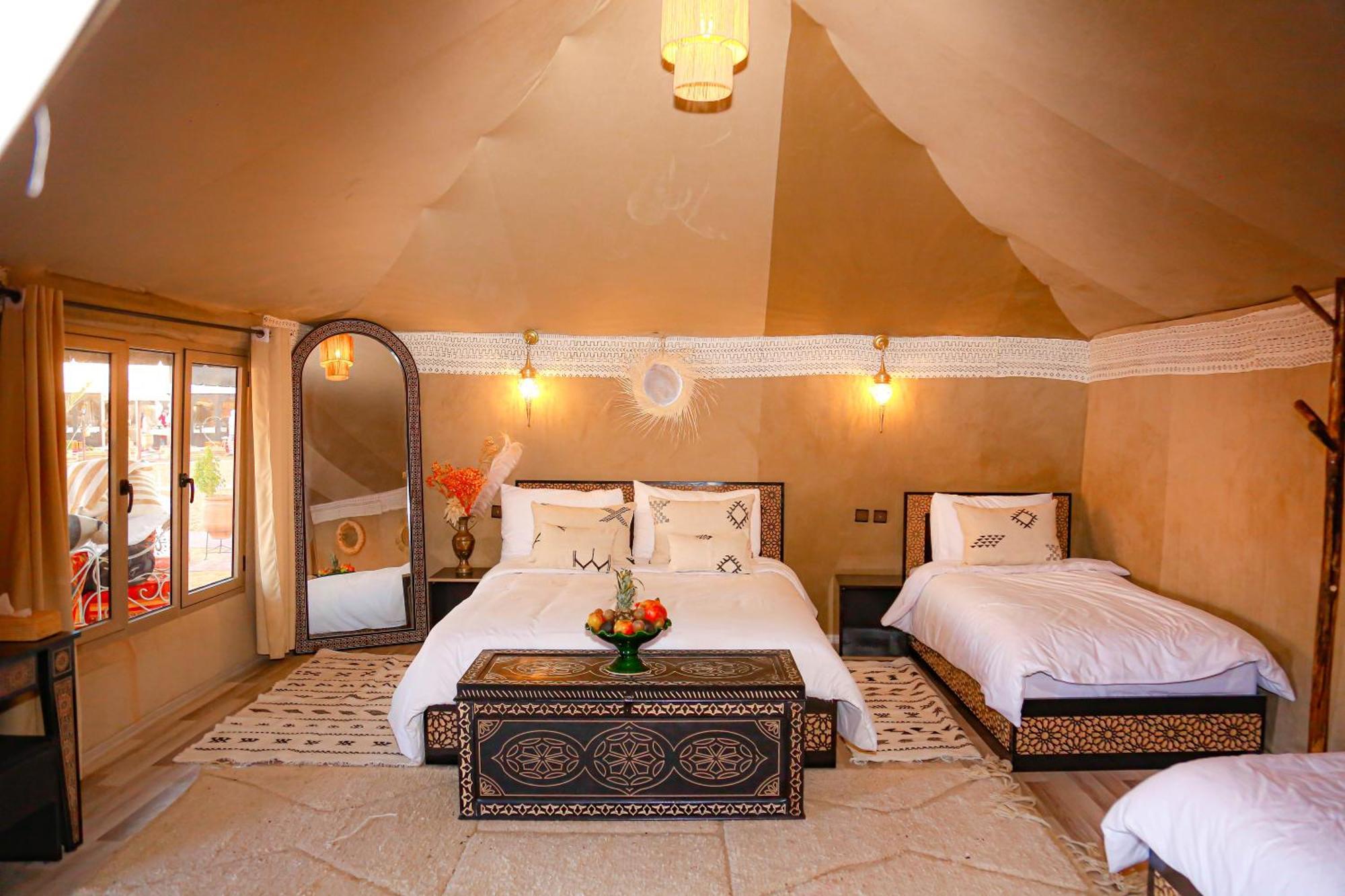 Hassan Luxury Camp เมอร์ซูกา ภายนอก รูปภาพ