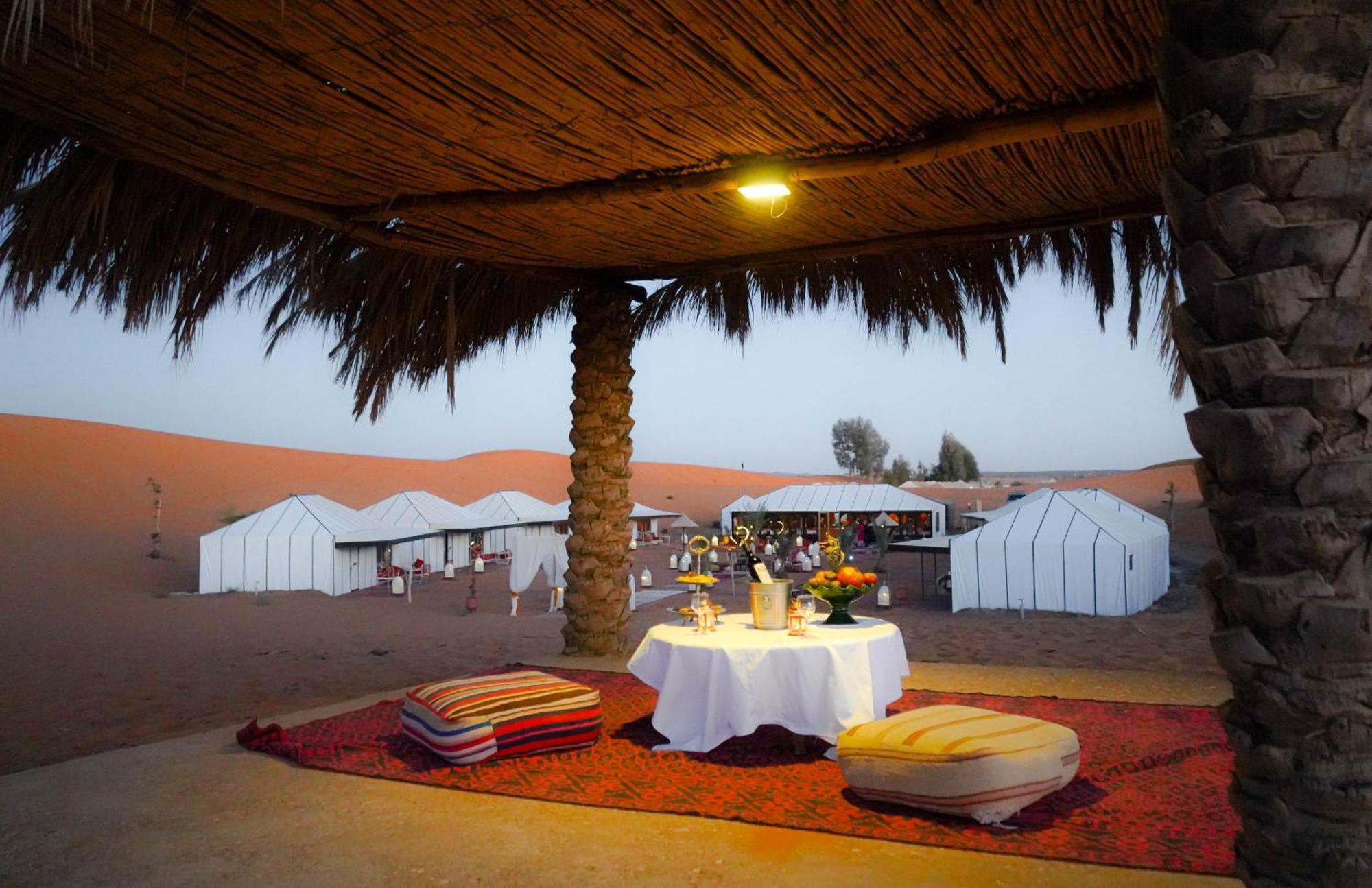Hassan Luxury Camp เมอร์ซูกา ภายนอก รูปภาพ