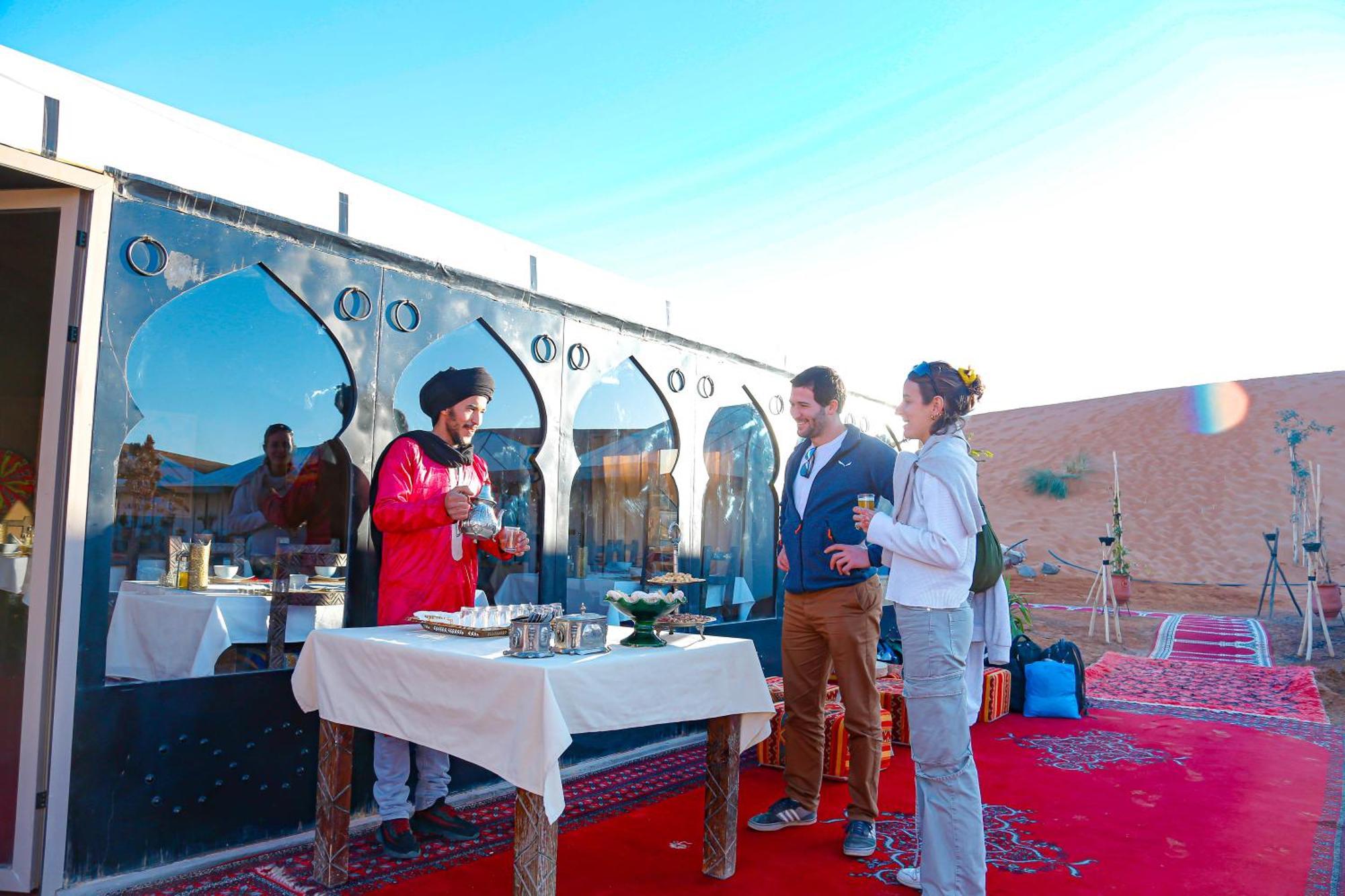 Hassan Luxury Camp เมอร์ซูกา ภายนอก รูปภาพ