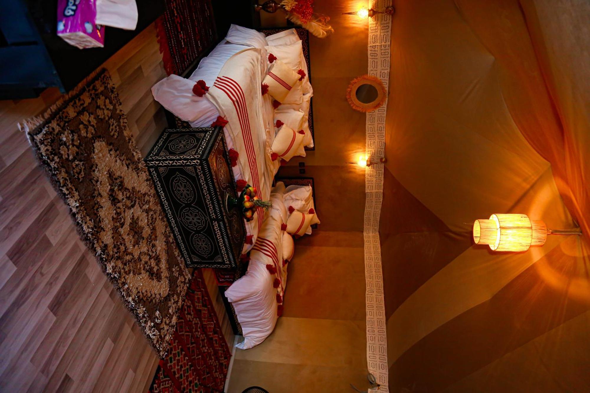 Hassan Luxury Camp เมอร์ซูกา ภายนอก รูปภาพ
